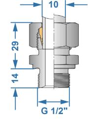 DIN lištu CLAMP připojení Návod