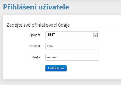 1. PŘIHLÁŠENÍ UŽIVATELE 1.1 PŘIHLÁŠENÍ Přihlášení uživatele je povinné. Zobrazí se po načtení stránky schvalování, kterou jste dostali do emailu.