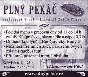 Slávek Boboš z restaurace PLNÝ PEKÁČ
