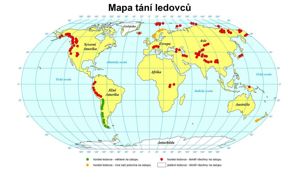 Zatím je možno konstatovat narušení vodní cirkulace, výrazné omezení životadárné biologické pumpy díky radikálnímu omezování funkčního vegetačního krytu, v Evropě omezení dlouhodobě převládajícího