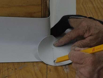 Doporučuje se použít 2 mm silný pás, který je