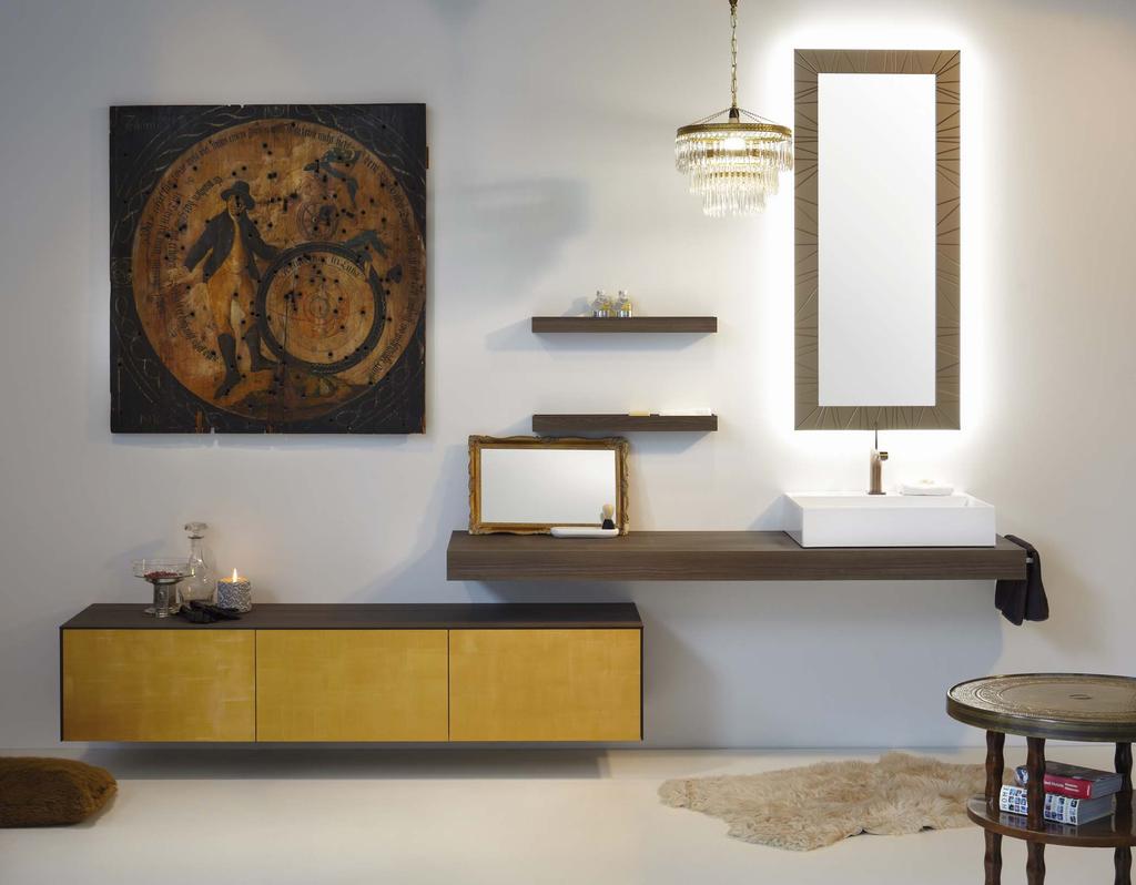 35cm, walnut Canaletto