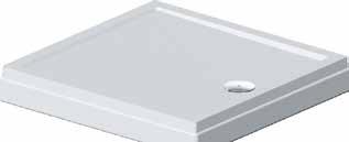 PRÍSLUŠENSTVO SPRCHOVÉ VANIČKY Sprchová vanička štvorec, sifón 90 mm keramika, sifón 90 mm 80x80x4,5 50660 211,25 Eur 169 Eur 90x90x4,5 50661 236,25 Eur 189 Eur liaty mramor, sifón 90 mm 80x80x3