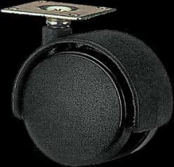 čierny plast V priemeroch: 40mm,