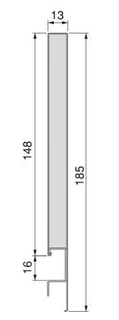 V185 Hĺbka : 450mm EAN: 0216678 18,51 V138 V105 Hĺbka :