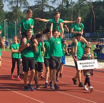 Chlapci obsadili místo sedmé. KATEGORIE 1. - 3. TŘÍDA V pátek 11. 5.