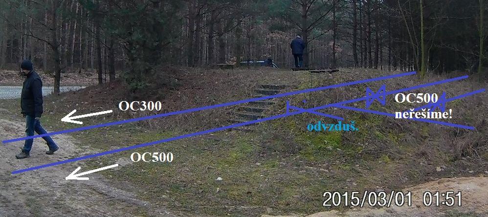 Šachta A709 1. demontáž potrubí vzdušníku OC150 a OC80 dl. 3m, 1 vzdušník, zapravení 1 prostupu potrubí 2. vyčistit šachtu rozměru 6,0 x 6,0m Prováděné činnosti na potrubí: 3.