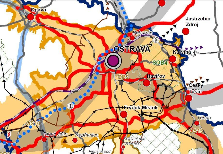 VYMEZENÍ ÚZEMÍ území směrem od Frýdku-Místku na Kopřivnici, Nový Jičín, prak cky až k hranicím Moravskoslezského a Olomouckého kraje.