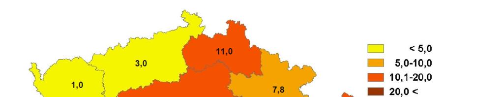 SOCIOEKONOMICKÁ ANALÝZA EKONOMIKA A PODNIKÁNÍ Zdroj: ČSÚ, sta s ky Věda, výzkum, ČSÚ, sta s ky Regionálních účtů 5.4.