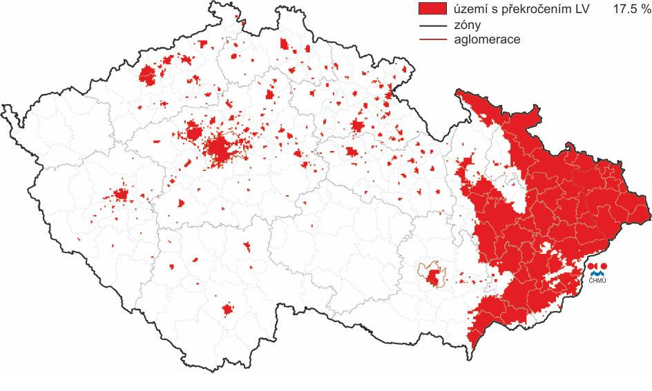 SOCIOEKONOMICKÁ ANALÝZA ŽIVOTNÍ PROSTŘEDÍ Zákon č. 201/2012 Sb., o ochraně ovzduší stanovil imisní limity pro vybrané znečišťující látky bez dalšího rozlišení na imisní a cílové imisní limity.