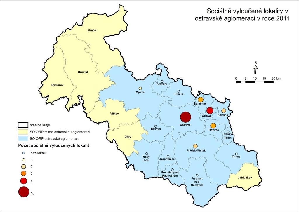 SOCIOEKONOMICKÁ ANALÝZA SOCIÁLNÍ OBLAST 4 ORP Nový Jičín 2 365 7 470 5 ORP Opava 2 272 9 220 6 ORP Karviná 3 1 088 5 2367 7 ORP Orlová 2 1 444 10 736 8 ORP Havířov 2 976 4 1050 * rozchází se údaje za