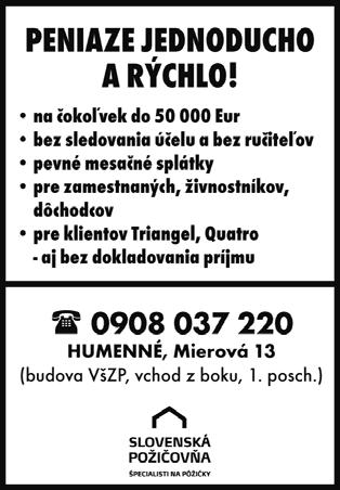 v. 2008. Cena dohodou, možný odpočet DPH. Tel.: 0905 250 736 * Predám Daewoo Tico na súčiastky. Cena 200. Tel.: 0905 157 838 * Nové lacné autodiely, spojky, čapy, tlmiče, rozvody a iné diely. Tel.: 0907 181 800 * Predám detský kočík zn.