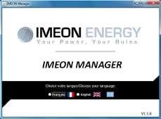 2- Instalace IMEON Manager Otevřte soubor IMEON Manager.exe a vyberte adresář pro instalaci kliknutím na tlačítko «Browse».