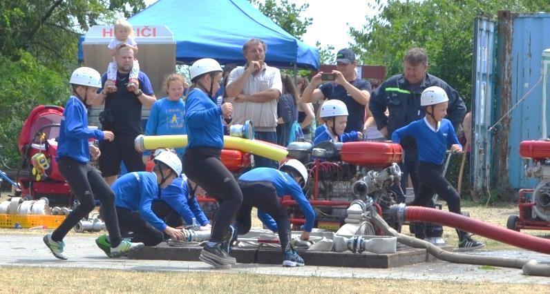 ZPRÁVA O ČINNOSTI SDH ŠTĚNOVICKÝ BOREK V letních měsících se náš sbor účastnil mnoha akcí. V červnu se děti vydaly na poslední závody.