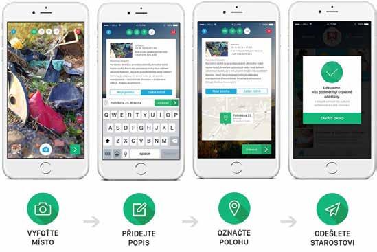 ZPRÁVY Z MĚSTA Veltrusy rozšiřují služby Mobilního rozhlasu o funkci ZmapujTo Díky službě ZmapuTo je velmi usnadněna komunikace s úřadem v případě potřeby nahlásit problém různého charakteru.