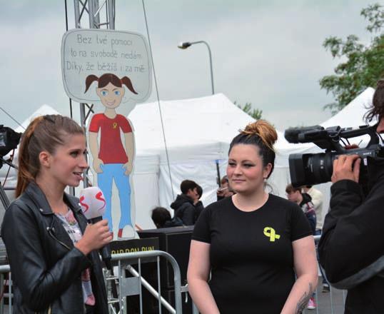 Propojení handicapovaných a vězněných o nasalo díky konceru, kerý pod názvem Sedíme si za