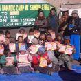 dětí z vesnic Sumdho, Ňoma, Henle - zajištění výuky v zimních měsících - místní učitelé Škola Demul