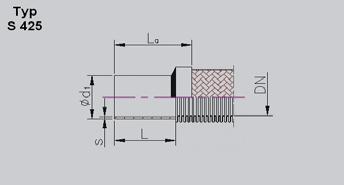 Other materials available on request Ocel / Steel Nerez / Stainless steel 1.41,17 / similar to AISI 1 Ti 1.71,17 34 / similar to AISI 3 Ti 1.4301 / similar to AISI 304 Ostatní materiály na poptávku.