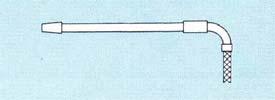 overbending when suspending the hose