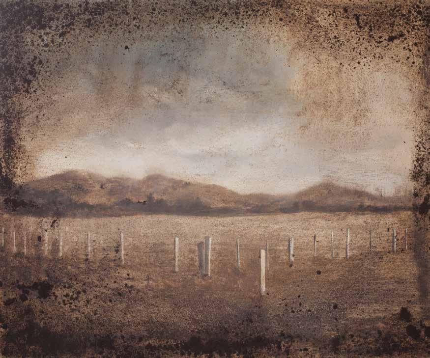 180 cm Ohrada / Stockyard, 2016, kombinovaná 