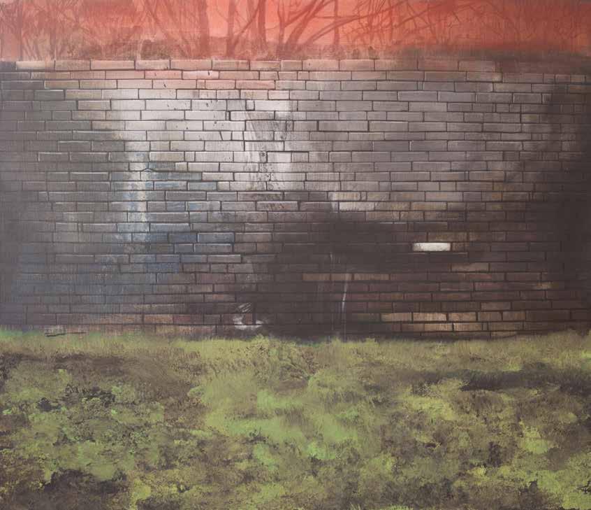 stěny / Wall story, 2015 2016, kombinovaná