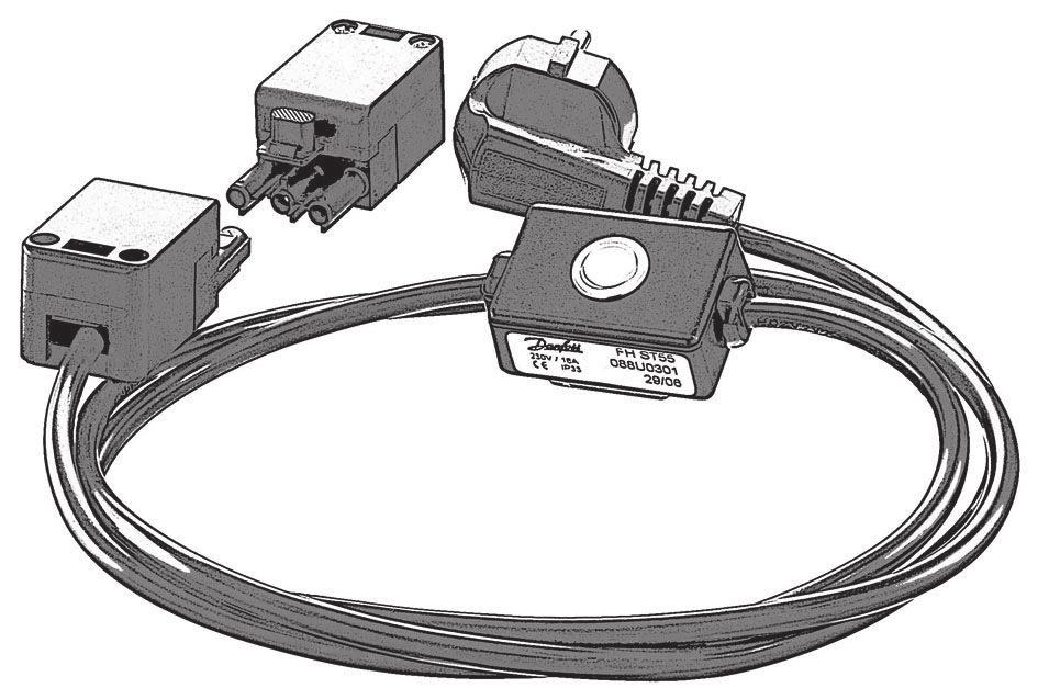 Datový list Bezpečnostní termostat FH-ST55 2V / 16A T S 55 C Obr.