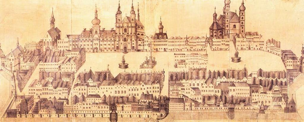 Rekatolizace Jihlavy - příchod Jezuitského řádu koncem 17.století stavba kostela sv. Ignáce 1690 vzniká nová dominanta horního náměstí- Mariánský sloup přelom 17. a 18.