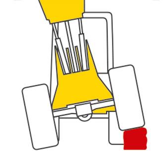 přístup k hydraulice, motoru a vzduchovému filtru zkracuje údržbu a tak dobu odstávky K dispozici motory s různým výkonem pro jakoukoliv oblast využití Vysoké trhací síly pro velké