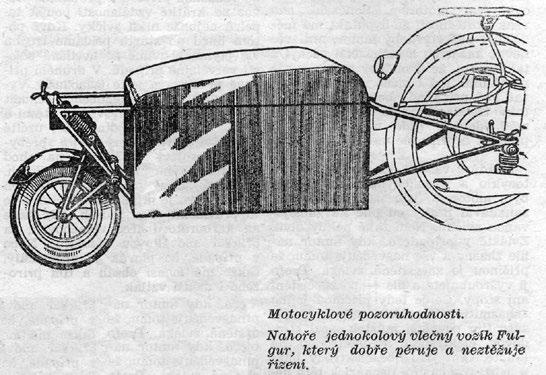 motocyklem spojené křížovým kloubem Redakce