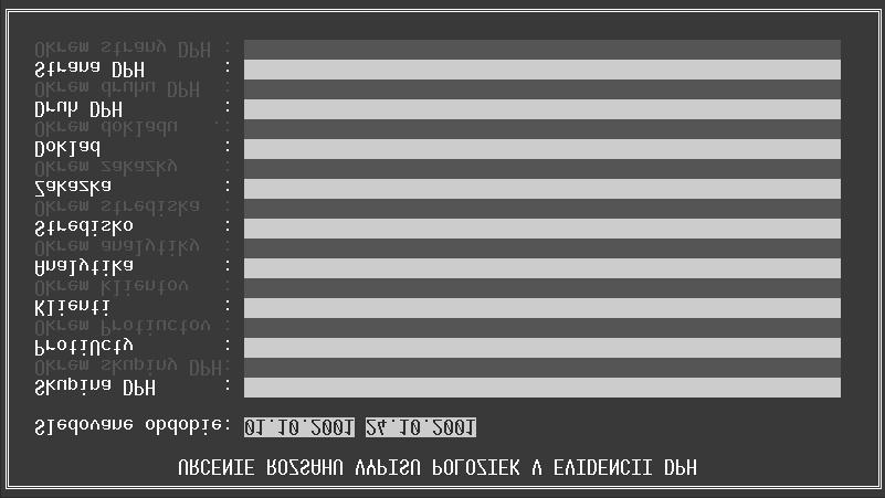 Modul Účtovníctvo str. 50 2.7.7 Práca s archívom V tejto voľbe si môžeme vytvoriť výpis s evidencie podľa vlastných predstáv.