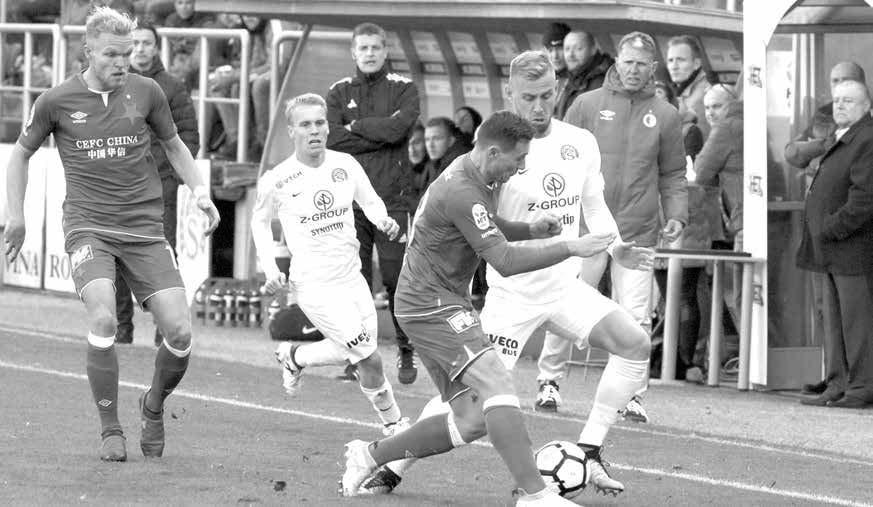 Pondělí 6. listopadu 2017 HET LIGA 19 FK TEPLICE ZÁPAS V KOSTCE Slovácko v Teplicích více jak půl hodiny kontrolovalo míč a domácí působili bezzubě.
