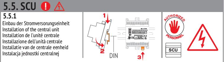 Instalace centrální