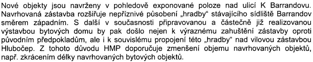 Vzhledem k blízkosti silnì hlukovì zatížené komunikace, což dokládá i zpracované hlukové posouzení, a vzhledem k tomu, že se jedná o všeobecnì smíšeném území, je z hlediska funkce bydlení vhodné a