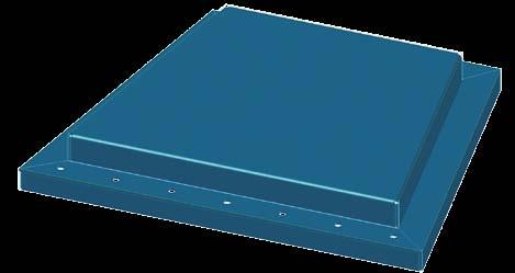 Plán pokládky pro profilované plechy Tento nástroj umožňuje plně automatickou pokládku tabulí profilovaného plechu jakýchkoli obrysů, např.