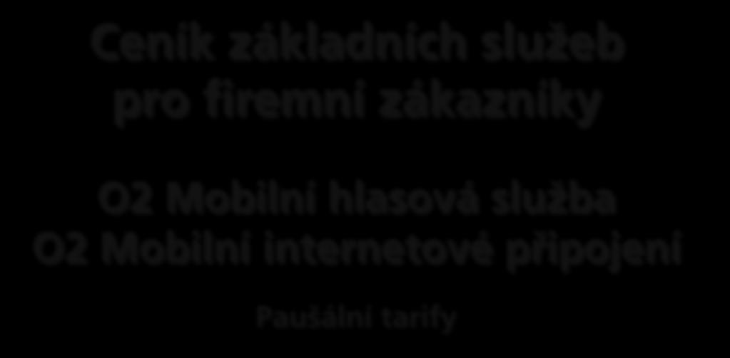 Mobilní hlasová služba O2