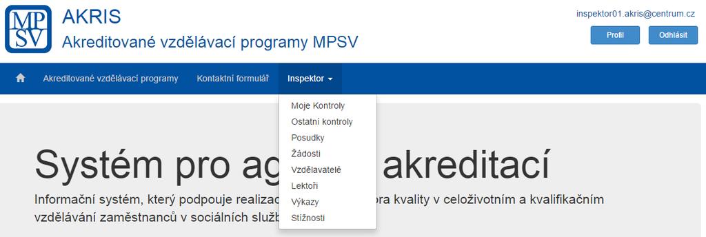 2.7.9 Předchozí a další zasedání V rámci systému AKRIS může role Člen AK přistupovat do předchozího nebo dalšího zasedání. Postup: 1.