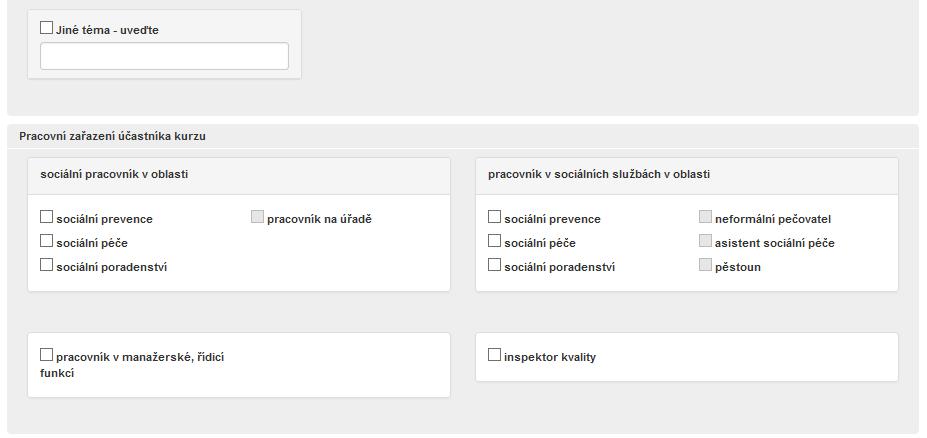 Obrázek 48: Krok 6 - Vyplnění žádosti (Identifikace vzdělávacího programu - 2.