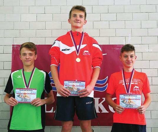 Nechyběli mezi nimi ani sportovci z Blanska: Jana Kakáčová, Jiří Dvořáček, Ondřej Šindelář a Michal Krška. Jana Kakáčová letos vybojovala fantastické 1.