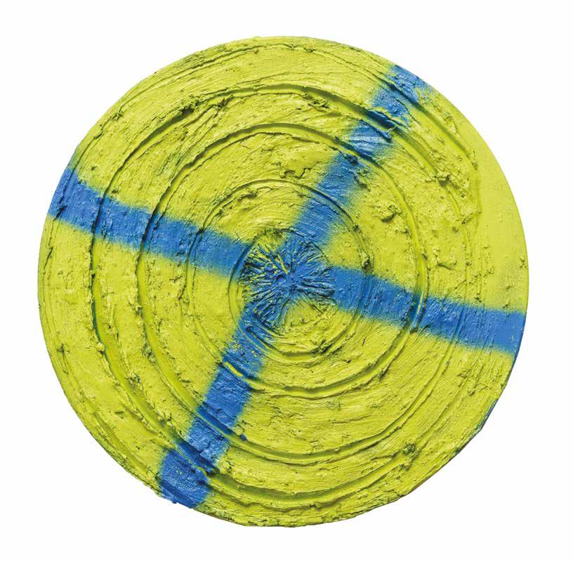 Spirála Spirale kombinovaná technika na vinylu