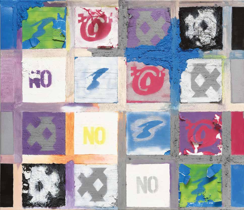2015 New Order 2 kombinovaná technika na