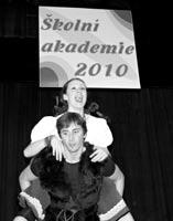 dubna 2010 se tělocvična Střední odborné školy a Gymnázia Staré Město stala dějištěm každoroční Školní akademie.