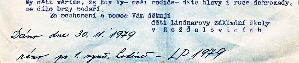 Při návštěvách Síně rodáků jsem pochopil jako stěžejní pedagogickou osobnost místní novodobé historie působení pana řídícího Josefa Horáka.