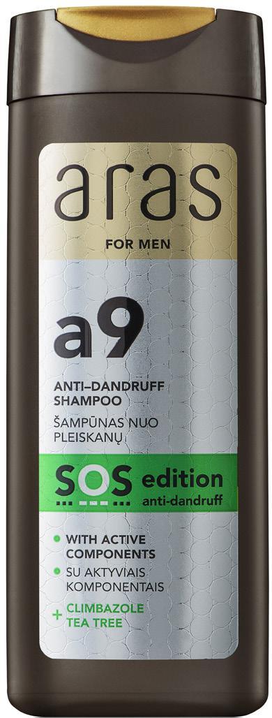 so zeleným čajom, 250 ml Antiperspirant pre mužov