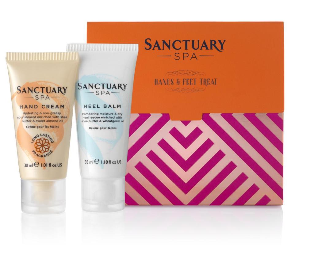 DARČEKOVÝ BALÍČEK HANDS AND FEET TREAT POTEŠENIE PRE RUKY A NOHY Doprajte svojim rukám a nohám chvíľu