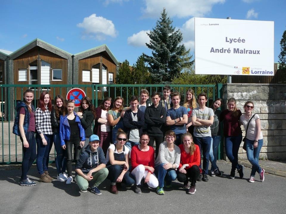 Spolupráce s Lycée André Malraux ve francouzském Remiremontu Pokračuje dlouhodobá spolupráce s partnerskou školou z Francie.
