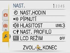 Nastavení hodin Při expedici fotoaparátu nejsou nastaveny hodiny.