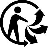 Logo Triman Limity pro vystavení Toto zařízení vyhovuje limitům pro vystavení se radiaci nastaveným pro neřízené prostředí.