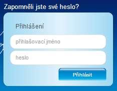 Postup při ztrátě nebo zapomenutí přístupových údajů do ISPOP VII. Postup při ztrátě nebo zapomenutí přístupových údajů a) Vygenerovat nové přístupové údaje pomocí funkce Zapomněli jste své heslo?