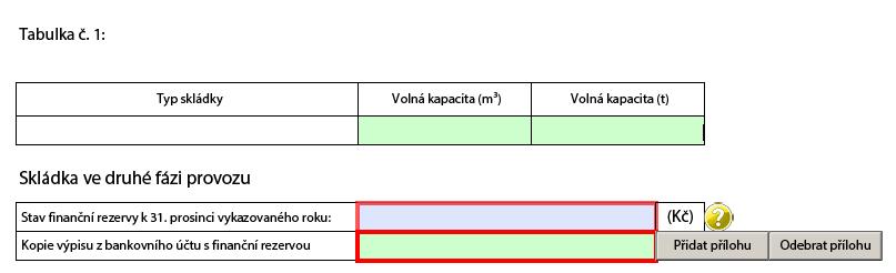 Hlášení o produkci a nakládání s odpady - List č. 4 Skládky - rekultivace - otevření a vyplnění Listu č. 4 Pokud skládka přijímá odpad a pouze rekultivuje - tzn. na Listu č.