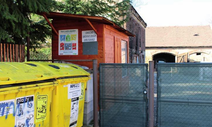 V poslední době jsme hlavně vybudovali v obci svůj sběrný dvůr, Když jsem nastoupil do funkce, byl tady zaveden svoz velkoobjemového odpadu dvakrát ročně.